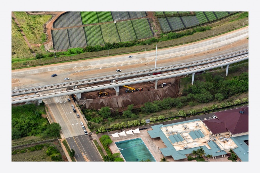 East Kapolei Station at Kualaka‘i Parkway - Rail's Three Largest Contracts